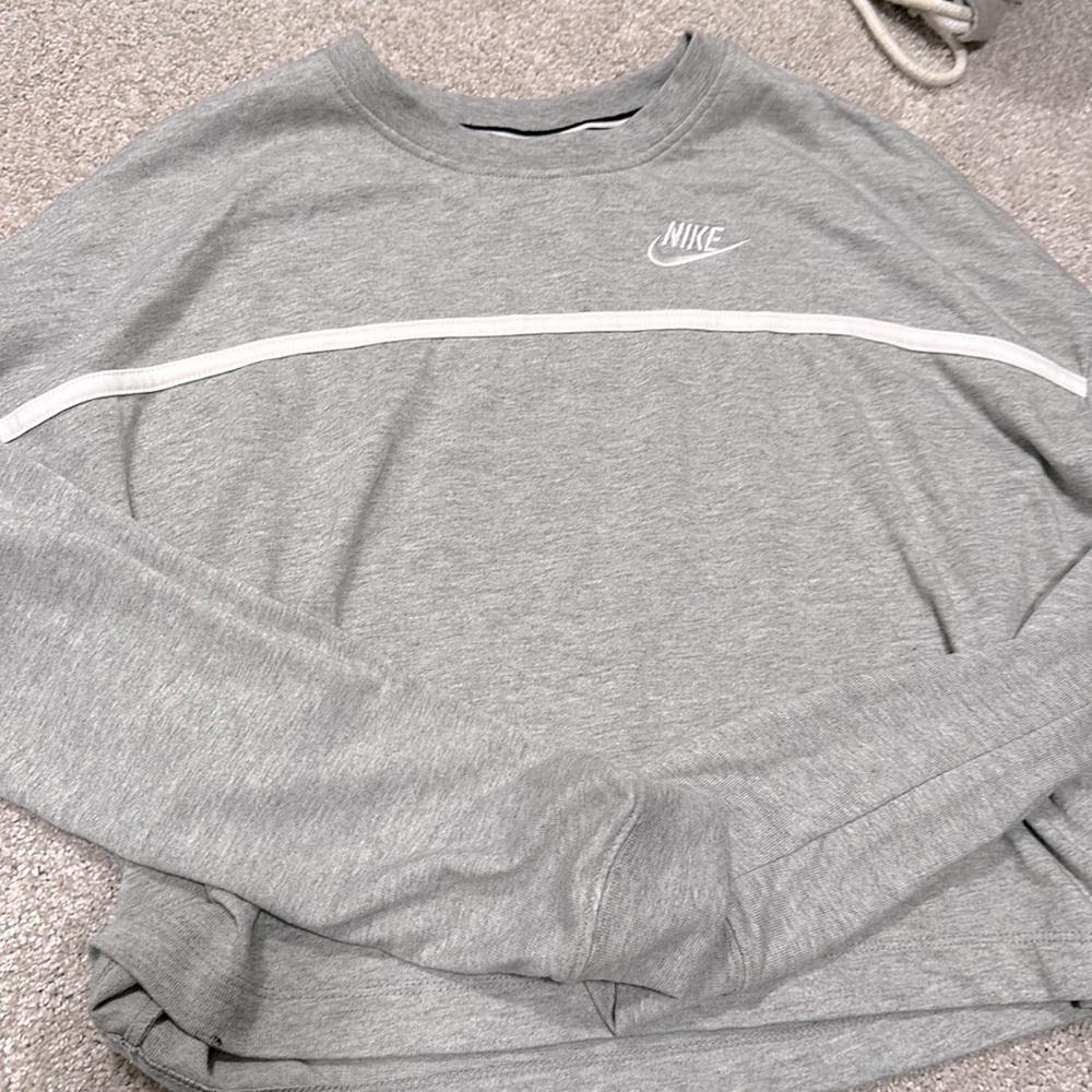 Nike long sleeve grey